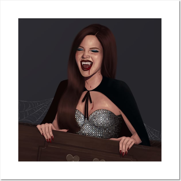 Lana Vampire Wall Art by thelamehuman